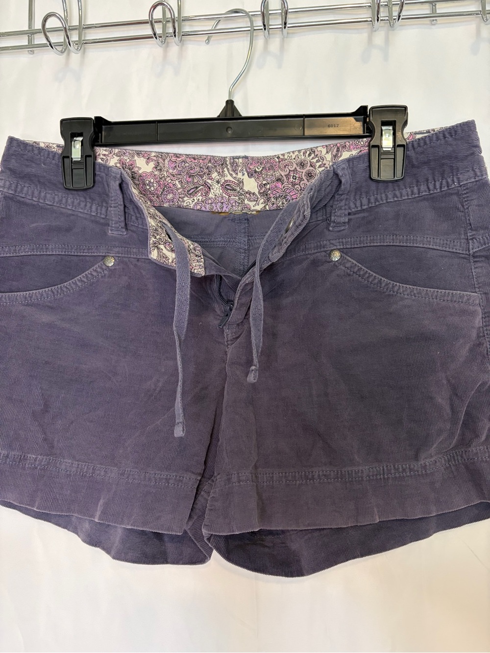 Athleta Corduroy Shorts in Navy Blue - Picture 4 of 5